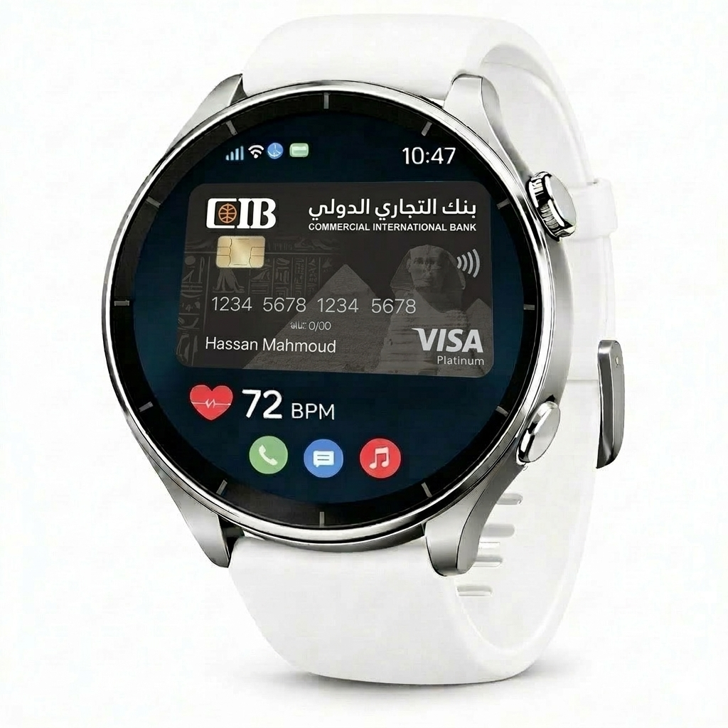 ساعة اورورا ابيض